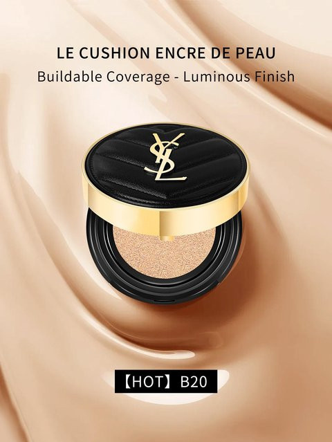 Yves Saint Laurent Le Cushion Encre De Peau Foundation, B20, 14 g - Bild 1