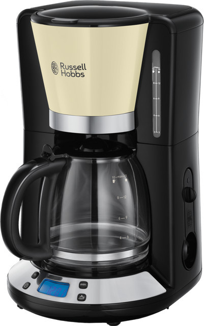 Russell Hobbs Colours Plus+ Classic Filterkaffeemaschine mit Glaskanne in Beige - Bild 1