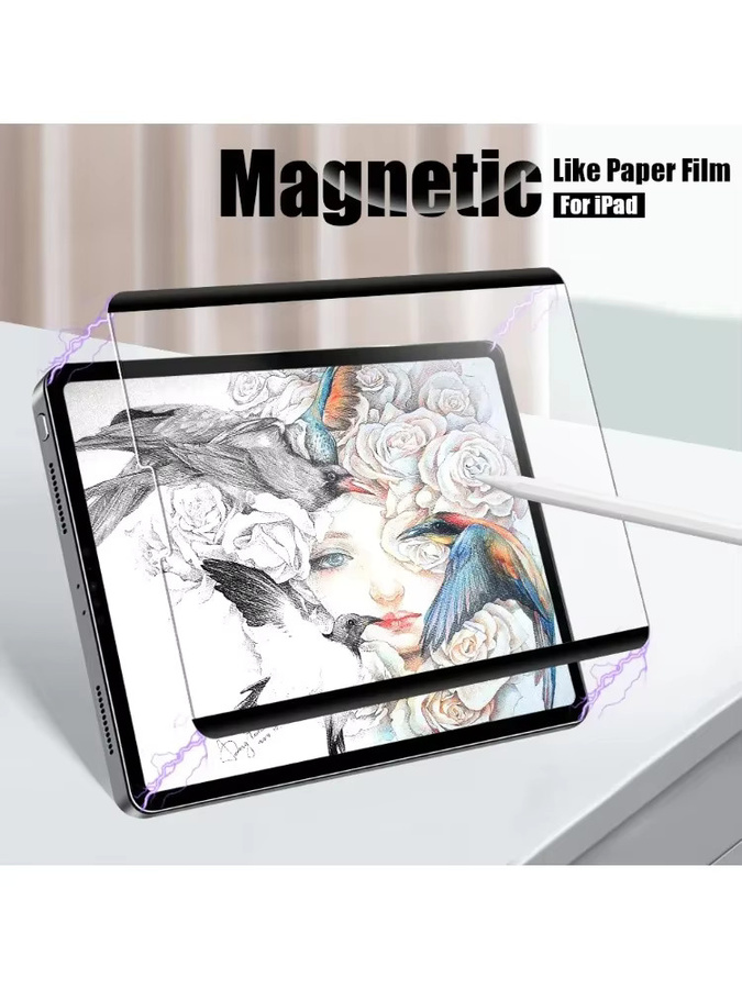 Magnetische Schutzfolie für Apple iPad in Transparent für verschiedene Generationen und Modelle - Bild 5