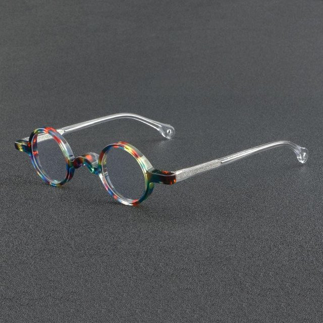 Bai Fen Bai Electronic 3C Korrektionsbrille, Acetat, rund, Vollrand, grau, Damen - Bild 1