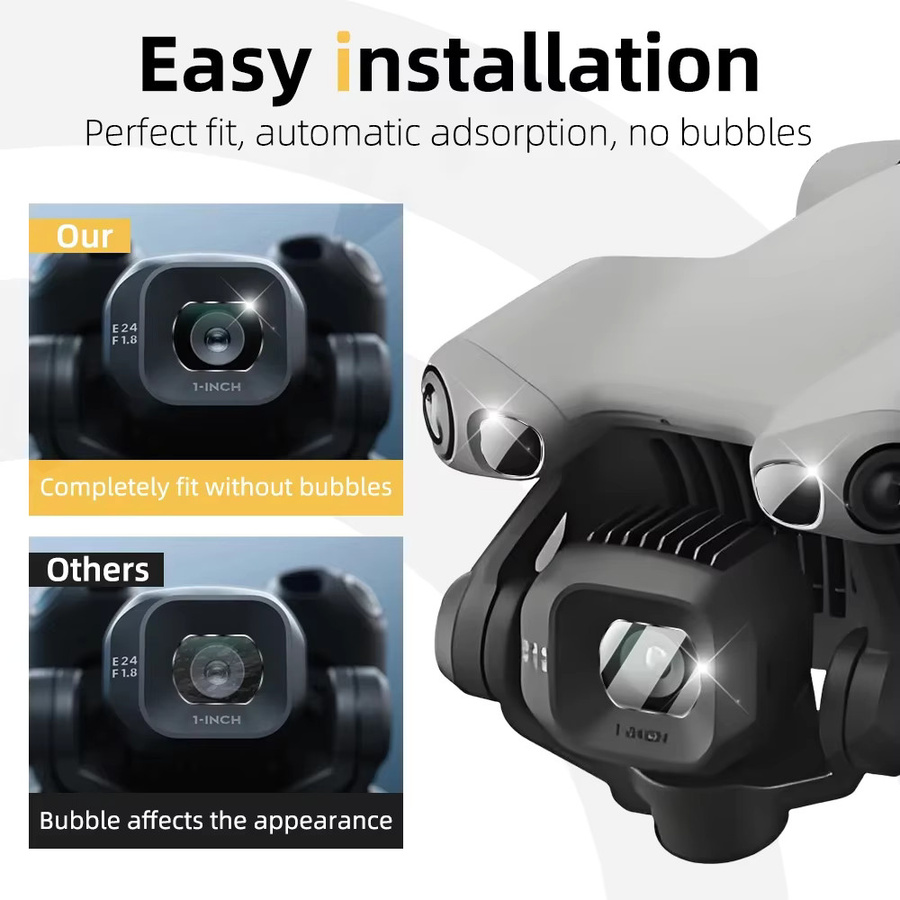 DJI Mini 5 Pro Kameraobjektivschutz aus gehärtetem Glas in Transparent - Bild 4