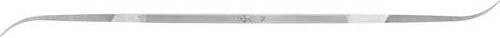 PFERD Präzisions-Riffelfeile Typ 930 P, Schweizer Hieb 2, mittel-fein, Farbe: Silber, Länge: 150 mm, 12er Set - Bild 1