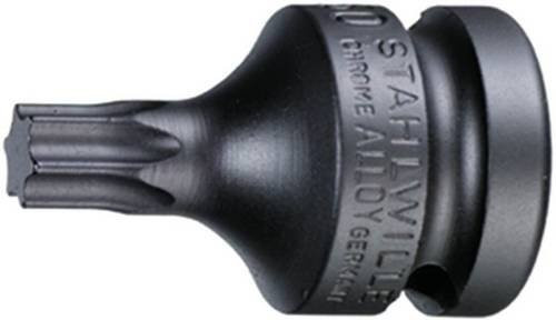 Stahlwille Schraubendrehereinsatz TX T45 Impact 1/2 Zoll 12,5 mm Schwarz - Bild 1