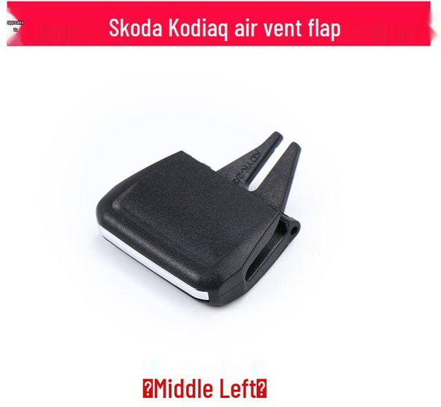 GearUp AutoMoto Aufsteckbarer Lüftungsschalter für Skoda Kodiaq in Schwarz - Bild 1