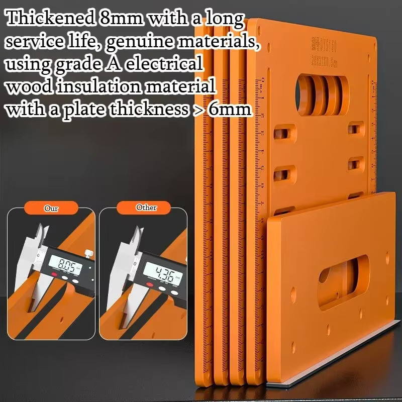 LTOOLS Verstellbare Schneidemaschinenbasis für elektrische Sägen in Orange mit 45 Grad Neigungswinkel - Bild 3
