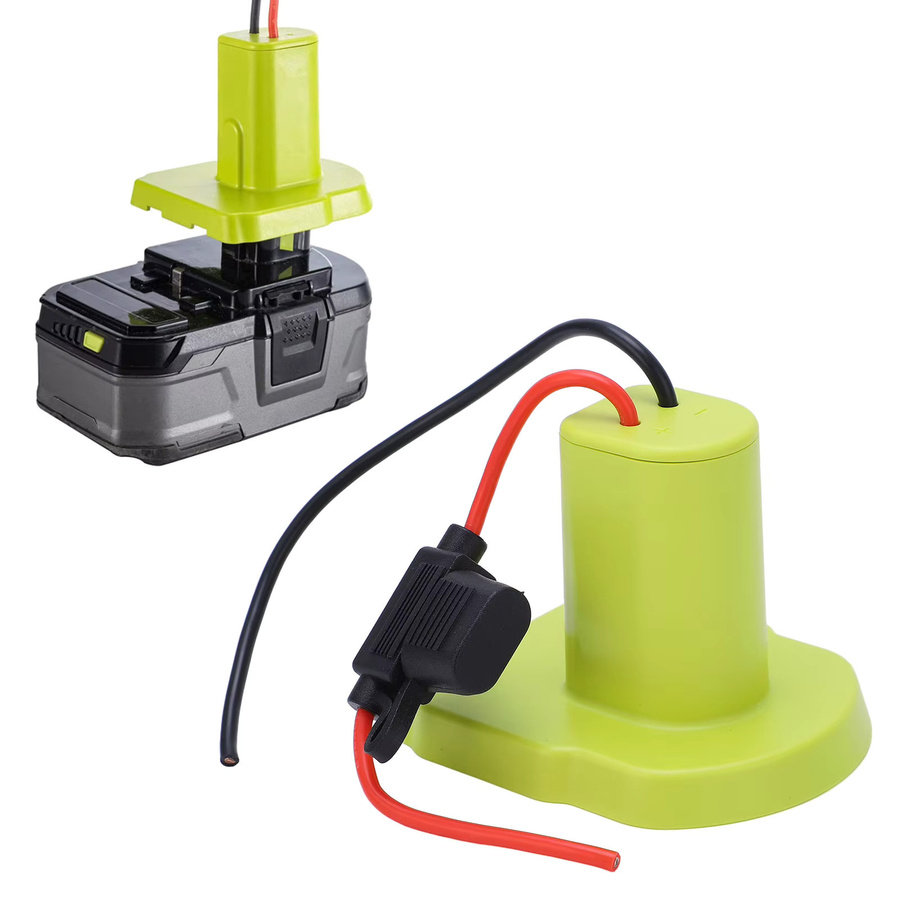 2er-Set DIY Batterieadapter für Ryobi One+ 18V mit 2IN2OUT Klemmenblock und 2 Sicherungen - Bild 2