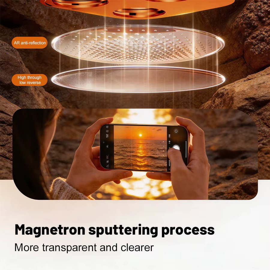 Magnetischer Metall-Objektivschutz für Apple iPhone 17 Pro Max und iPhone 17 Pro in Silber - Bild 5