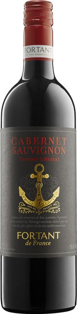 Fortant Cabernet Sauvignon Littoral, Pays d'Oc IGP, trocken, 2024, Rotwein, 0,75 l - Bild 1