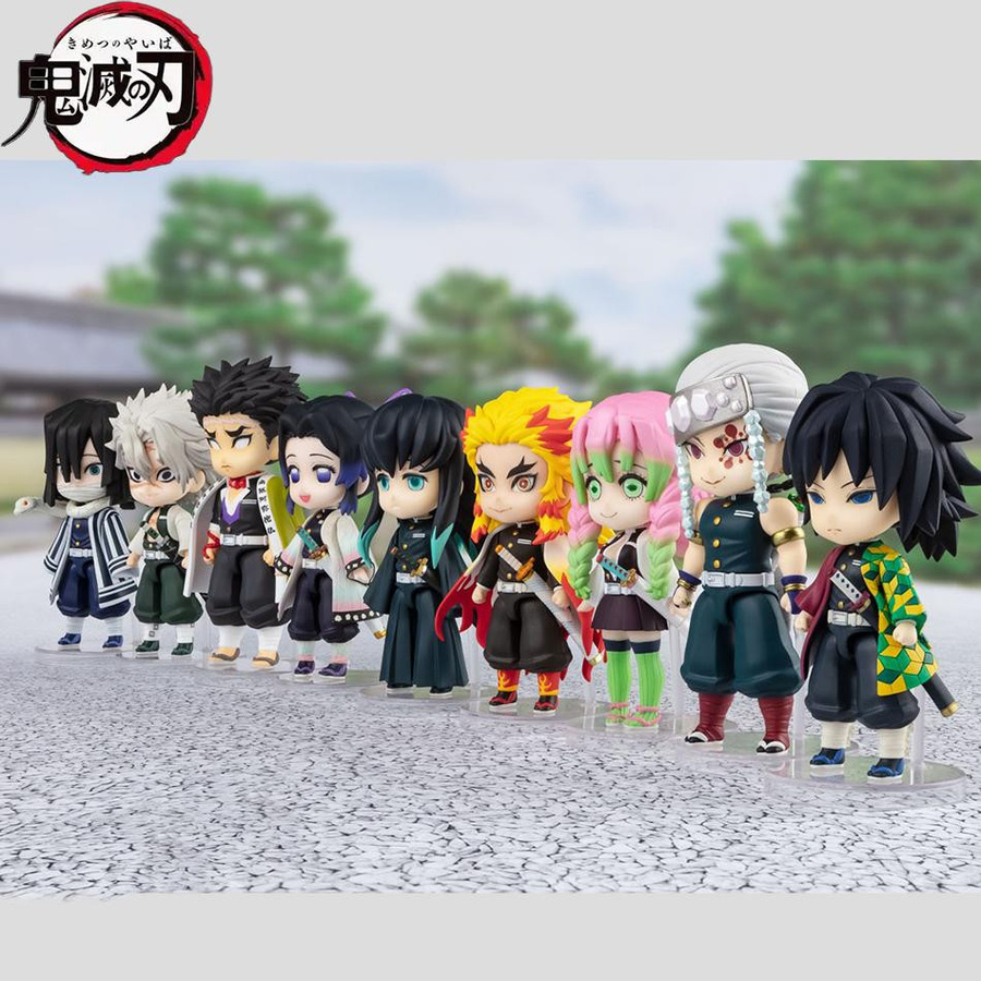 Yiran toy 1 Demon Slayer Kimetsu no Yaiba Q-Version Figuren 6-teiliges Set - Bild 3