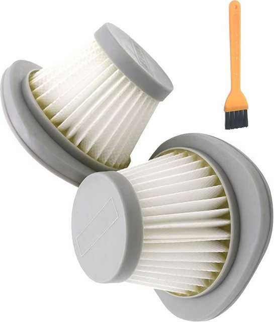 2 Stück HEPA-Filter für Xiaomi Deerma DX118C und DX128C Zubehör in Weiß - Bild 1