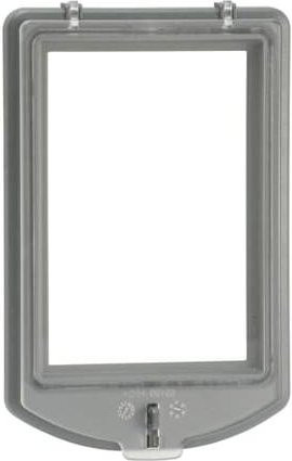 ABB OMZC2 Schutzabdeckung für OMD abschließbar, Grau - Bild 1