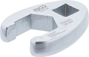 BGS Hahnenfußschlüssel aus Chrom-Molybdänstahl mit 1/2 Zoll Innenvierkant und 25 mm Schlüsselweite in Silber - Bild 1