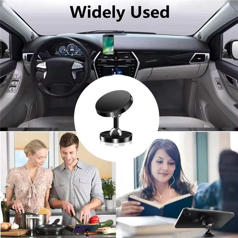 VIKEFON Magnetische Auto Telefonhalterung für Dashboard und Armaturenbrett in Schwarz oder Gold - Bild 6