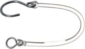 FBS Sicherungsschnur 4540 in Silber aus Kunststoff, Länge: 260 mm - Bild 1