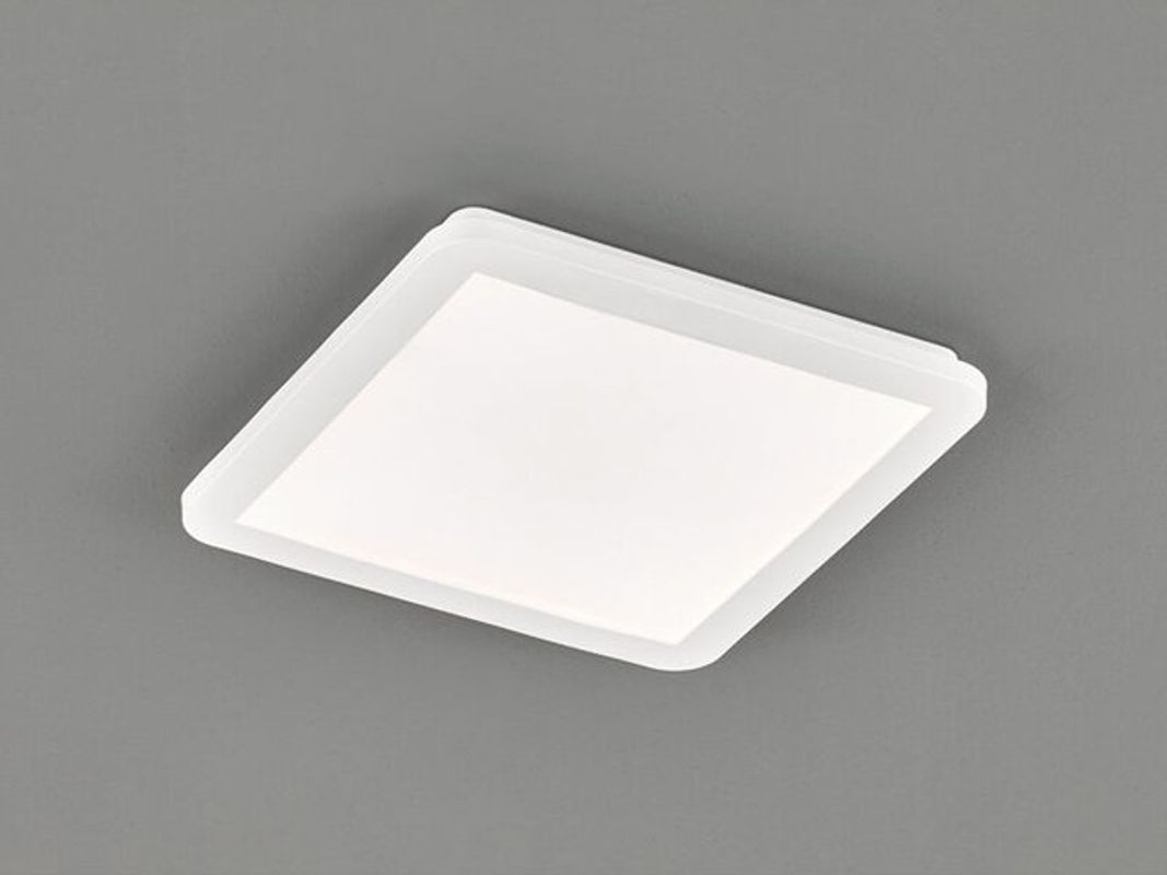Reality Camillus LED Deckenleuchte aus Acryl in Weiß, dimmbar, B/H/T: 30 x 30 x 3 cm - Bild 2