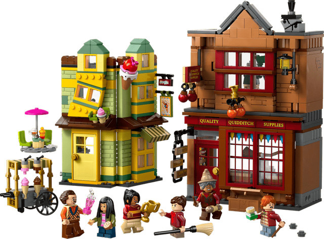LEGO Harry Potter Qualität für Quidditch und Fortescues Eissalon Konstruktionsspielzeug - Bild 2