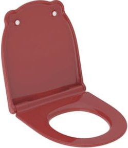 Geberit WC-Sitz Bambini für Kinder in Karminrot, oval - Bild 1