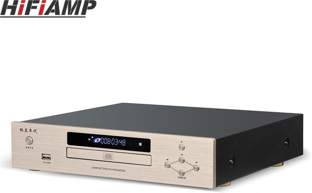 HiFiAMP MCD30/E25 Professioneller CD-Player mit Bluetooth 5.0 und USB, Verlustfreies Audio und DTS-Dekodierung für dein Heim-HiFi-System - Bild 1