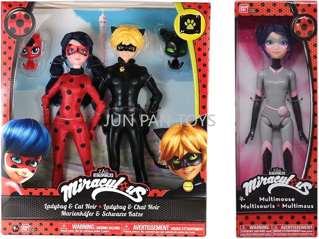 Zag Heroez Miraculous Ladybug Multimouse Actionfigur, Modepuppe, ab 4 Jahren - Bild 1