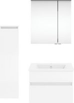 Get2You Badmöbel-Set twenty one, 4-teilig, Weiss, Waschbecken BxHxT: 62 x 1,5 x 51 cm - Bild 1