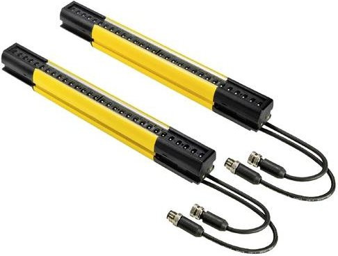 Wieland Electric Lichtvorhang SLC4-SM14-0900 in Gelb mit einer maximalen Reichweite von 10m und 24 V/DC - Bild 1