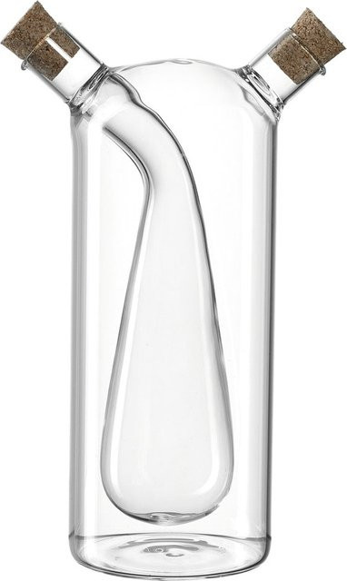 Leonardo Essig- und Ölflasche Cucina aus Glas, transparent - Bild 1