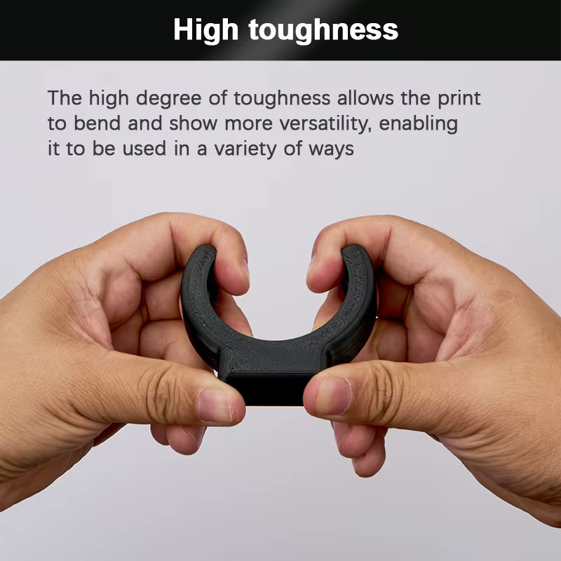 ERYONE Hochgeschwindigkeits-ABS 3D-Drucker-Filament für FDM, 1 kg, erhältlich in Grau und Schwarz - Bild 2