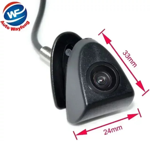 Auto Wayfeng WF Frontkamera mit Logo-Einbettung für Toyota Prado Highlander Land Cruiser Camry Corolla Yaris Verso Reiz, Schwarz - Bild 1