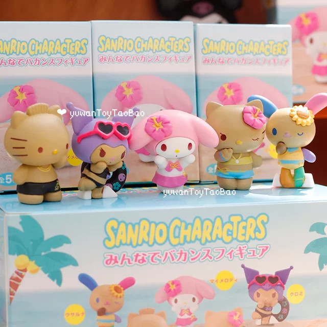 Sanrio Sommer-Strandurlaub-Serie, Anime-Figur, Blind Box Spielzeuge - Bild 1