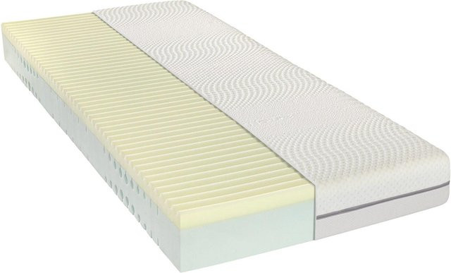 H+ Manufaktur Nature Comfort Kaltschaummatratze Weiß, B/T/H: 80 x 210 x 20 cm, H2 - Bild 1