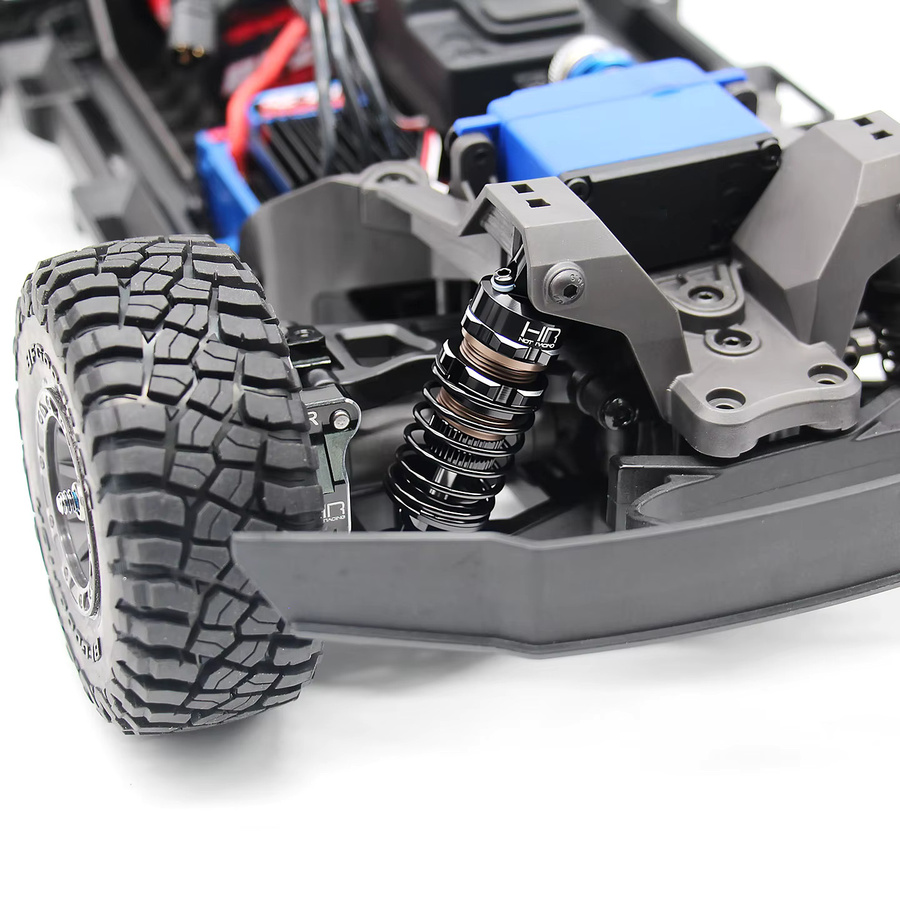 HR HOT RACING Aluminium-Dämpferschock 62,5 mm, Metall, Schwarz, 2-teiliges Set - Bild 3