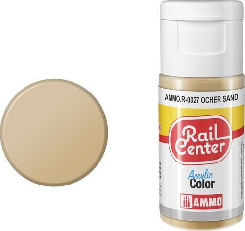 AMMO Modellbau-Farbe Acryl, Sandocker matt, 20ml - Bild 1
