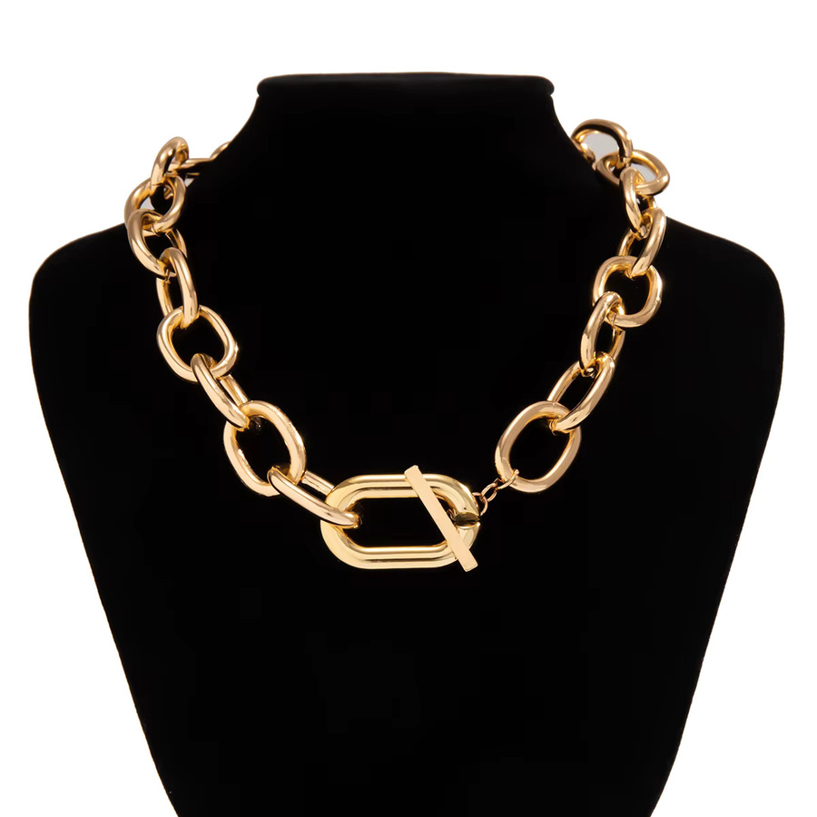 Salircon Halskette Metall, Gold, Damen - Bild 3