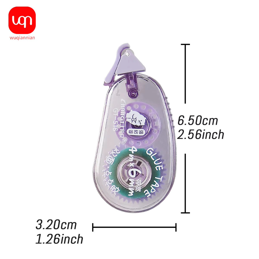 WQN 10er Set doppelseitiges Klebeband mit Punktpads in Multicolour für Scrapbooking und Bastelarbeiten - Bild 2