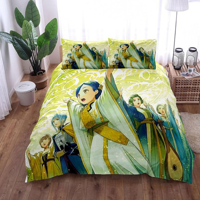 Vinland Saga Retro Bettwäsche-Set mit Reißverschluss, Breite: 135 cm, Länge: 200 cm - Bild 1