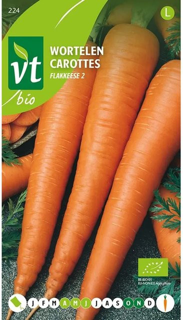 Arborix Bio Karotte Flakkee 2 Saatgut 3 g - Bild 1