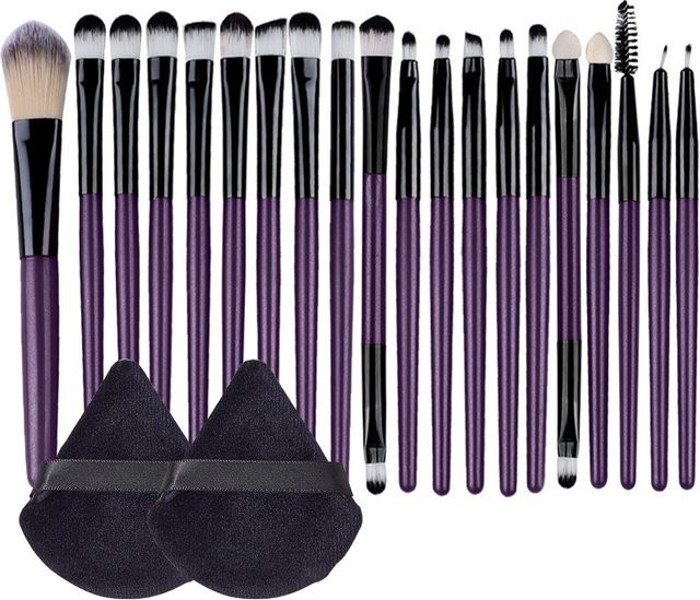 RUNTOIN Make-up-Pinsel-Set, 20-teilig, Damen - Bild 1