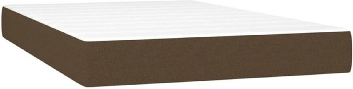 Taschenfederkernmatratze von vidaxl in Dunkelbraun, B/T/H: 120 x 200 x 20 cm - Bild 1