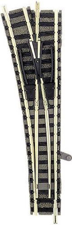 Fleischmann 9170 N piccolo Weiche, links, mit Bettung, 1:160 (Spur N)