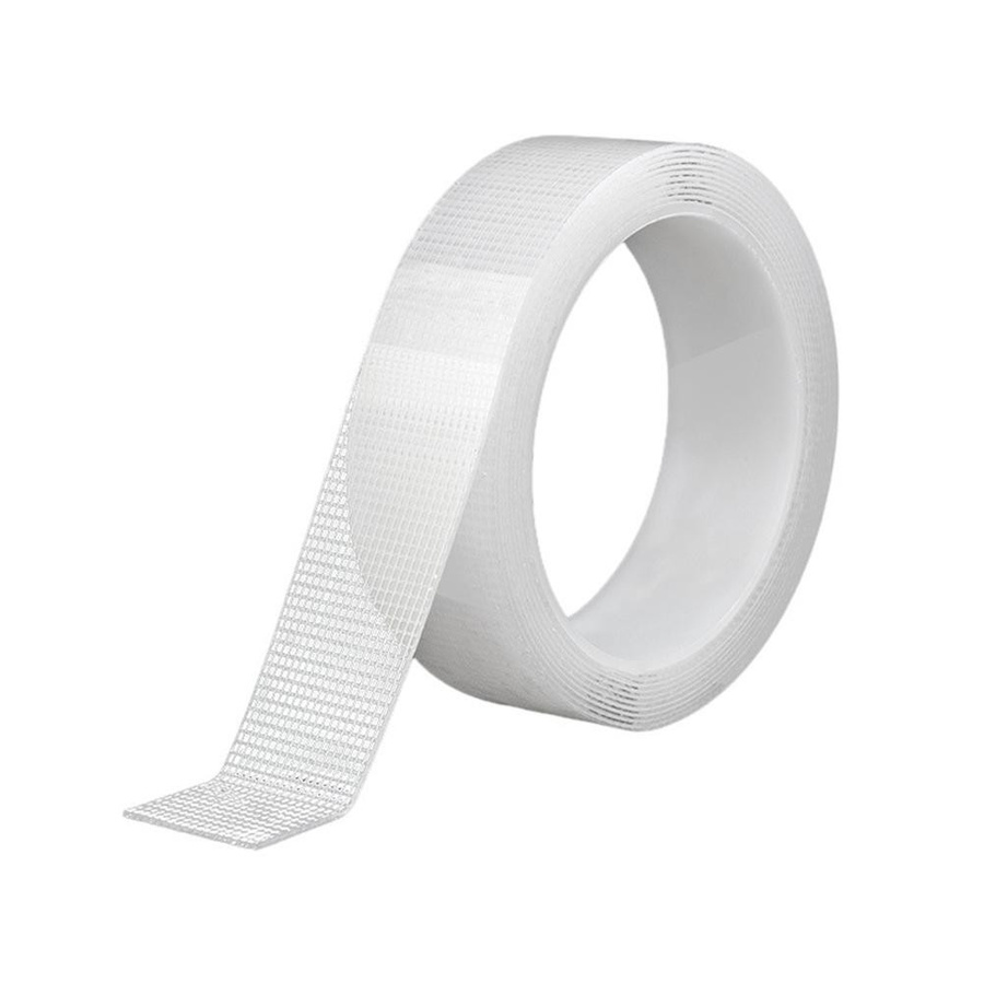 LivingHousehold Nano-Gel doppelseitiges Klebeband, transparent, wasserdicht und entfernbar, Breite: 2 mm bis 20 mm, Länge: 1 m - Bild 2