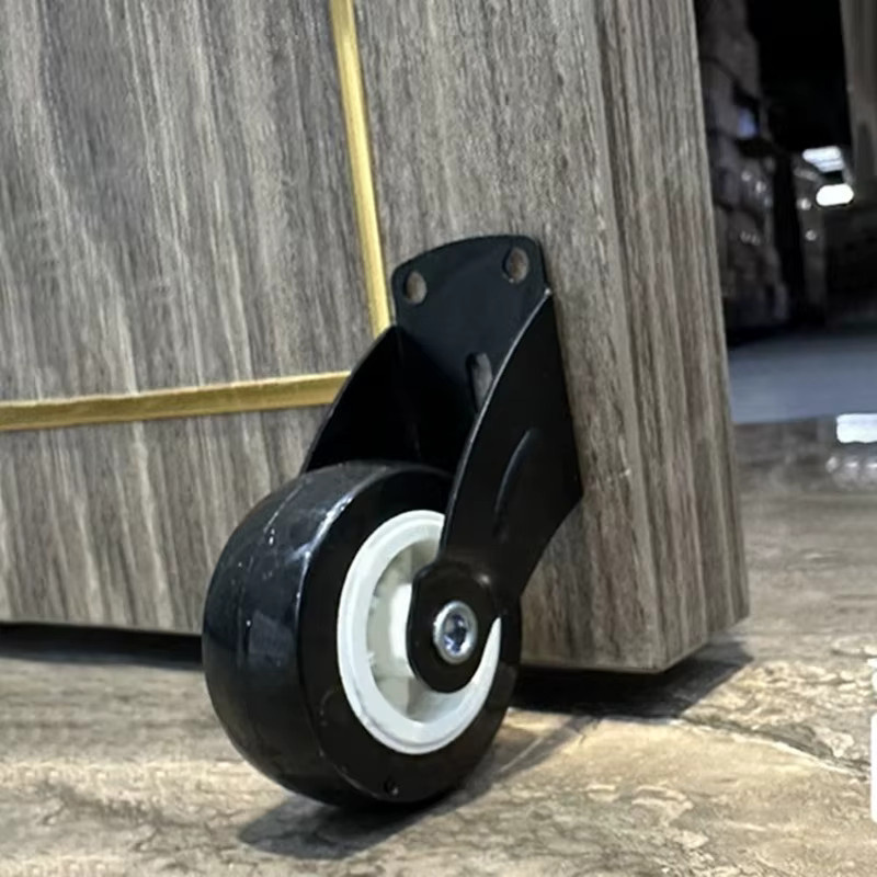 Verstellbares Tor-Lenkrad für Holztore in Schwarz zur Unterstützung deiner Tor-Hardware im Außenbereich - Bild 2