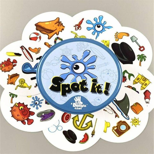 Dobble Spiel, Kartenspiel, Englisch, Grundspiel - Bild 1