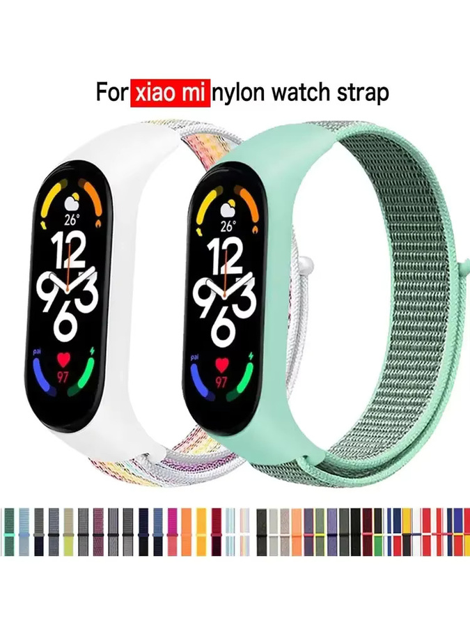 Xiaomi Uhrenarmband Nylon, Multicolor, Smartwatch Armband - Bild 5
