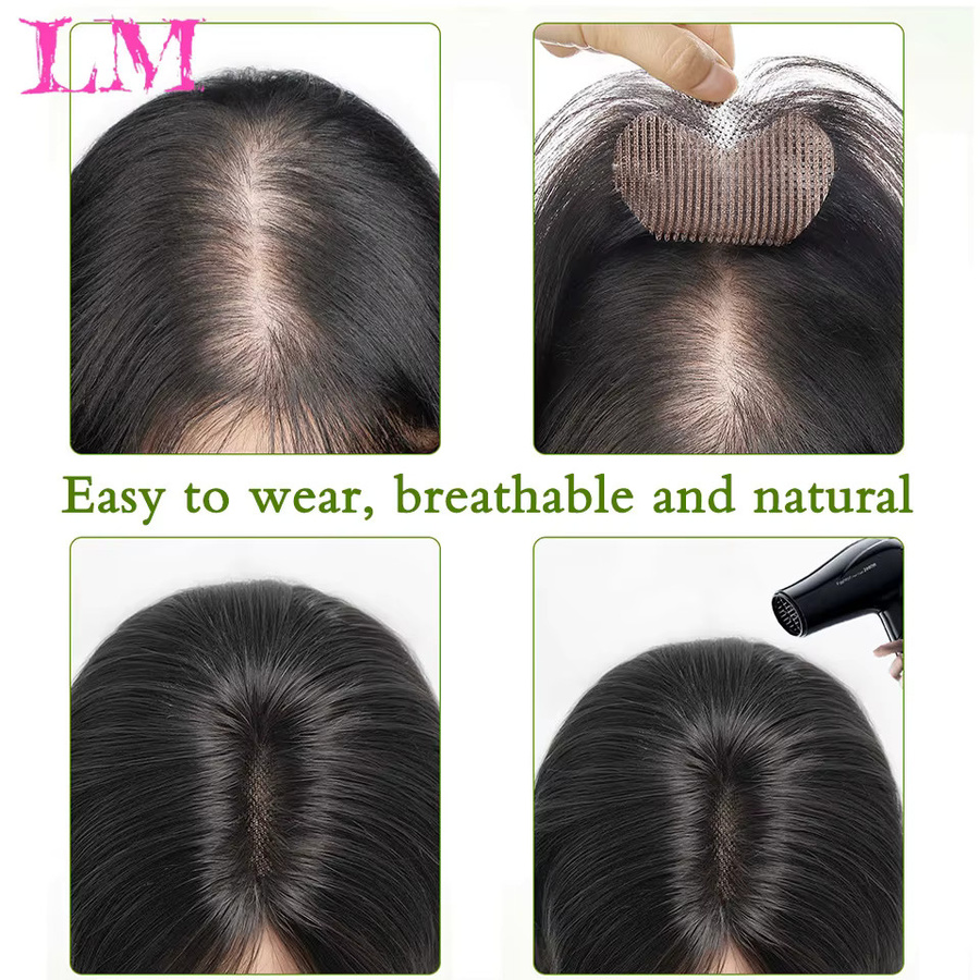 LIANGMO Pony-Clip-in-Extensions, synthetisches Haar, Damen - Bild 3