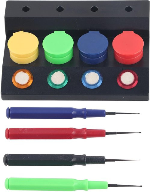 DIYelecs Uhrenöler, 4 Schalen, blue - Bild 1