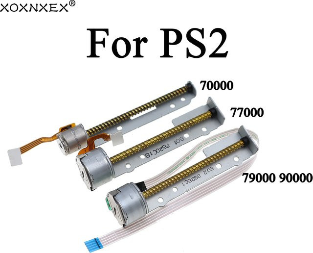 Ersatz-Spindelmotor für Sony PlayStation 2 Slim Modelle SCPH-70000, SCPH-77000, SCPH-79000 und SCPH-90000 in Silber - Bild 1