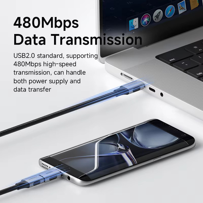 Hagibis USB-C auf Micro-USB Adapter in Grau für Android-Smartphones, Lüfter und Powerbanks - Bild 4