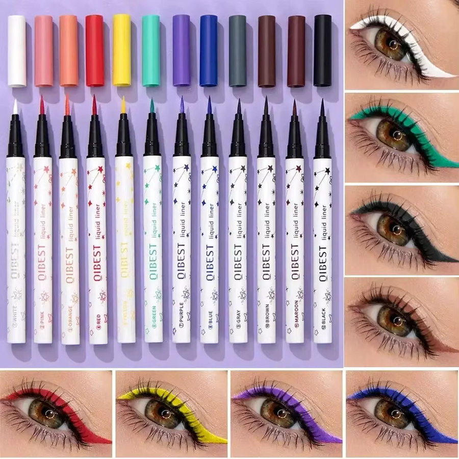 QIBEST Eyeliner, flüssig, matt, Unisex - Bild 2