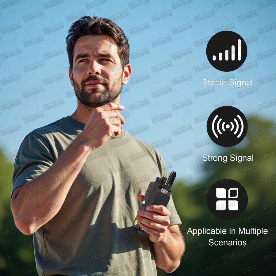 Nagoya NA-805 Mini Kurze Dual Band Antenne mit SMA-Stecker in Schwarz für Walkie Talkie und MD-UV380 Radios - Bild 6