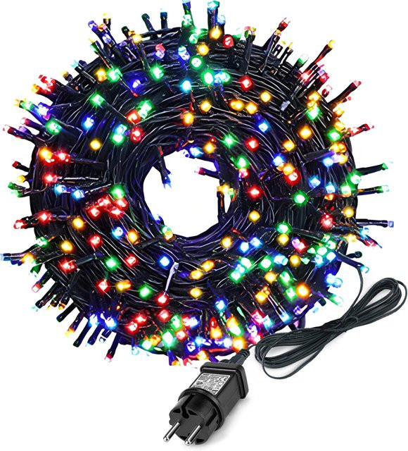 Lcamaw LED Lichterkette Fee Girlande Wasserdicht für Weihnachtsbaum und Dekoration - Bild 1